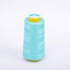 Hilo de Coser Liuqing Colorido Número 402 3000 Yardas Azul Hilo de Coser Colorido de Alta Velocidad Fábrica de Ropa Overlock 402 Rollo Grande