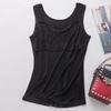 Nova Camisola de Seda com Renda para Mulheres, Top Regata de Seda Sexy e Versátil com Corte Justo