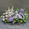Arreglos Florales de Boda Estilo Bosque, Macetas Colgantes, Flores de Seda, Decoraciones de Pasillo, Decoraciones para la Ceremonia de Entrega del Coche de Boda, Escaparates, Plantas Verdes