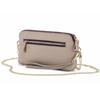 Bolso Pequeño Cruzado para Mujer Nuevo Coreano Lindo Piel de Vaca Capa Superior Bolso de Muñeca de Moda Suave Bolso para Teléfono Móvil