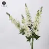 Venta directa de fábrica: Flores de lavanda artificiales en tonos azules y morados, perfectas para decoraciones de bodas y paisajismo