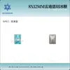 Caja de Diamantes de Imitación para Uñas Azúcar Hielo Delgado Corte Radiante 8*12mm, Cristal Cubo de Azúcar Brillante Punta Inferior Ángulo Recto Decoración para Uñas K9