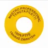 Ouyunuo Cinta Stop Agua Personalizada para Amazon 19 mm * 0.2 * 15 m Cinta de Materia Prima Espesada de Ptfe para Sellado a Prueba de Fugas