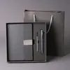 Caja de Regalo para Portátil Set Personalizado de Portátil A5 de Negocios y Bolígrafo Logo Impreso Bloc de Notas Personalizado para Reuniones de Empresa Reunión Anual