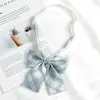 Gravata Borboleta Jk Feminina Estilo Preppy Estilo Japonês Camisa Uniforme Gratuita Uniforme Escolar Colar Flor Marinheiro Preguiçoso Acessórios de Laço
