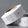 Etiqueta de Lavado al Agua Directa de Fábrica Cinta Sintética con Borde Tejido Etiqueta de Talla Diseño de Marca de Lavado para Ropa