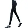 Calças Skinny de Alta Elasticidade Plus Size para Mulheres, Calças Lápis com Bolsos Duplos, Leggings, Roupa Feminina, Atacado de Fabricante de Yiwu