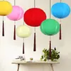 Lanternas de Tecido Cuidadosamente Selecionadas, Estilo Chinês Antigo, Sala de Chá de Templo Budista, Iluminação Zen, Lâmpadas Pendentes Redondas, À Prova D'água para Exterior, Festival do Meio Outono