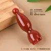 Palo de Masaje para Ojos Pequeños Ninjia Sanzhuo, Raspador de Puntos de Acupuntura Faciales Especializado Cepillo de Meridianos, Dispositivo de Masaje Pequeño de Loto