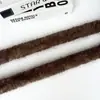 Tiras de Piel Sintética de Visón al por Mayor, Accesorios de Recorte para Sombreros de Ropa de Año Nuevo Hanfu, Tiras Decorativas para Capas de Niños, Suministro Directo de Fábrica