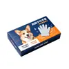 Caixas de Embalagem Personalizadas para Luvas de Limpeza de Pets, Caixas Coloridas Personalizadas da Fábrica de Embalagens de Guangdong, Caixas de Papel para Embalagem de Brinquedos para Pets