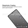 Aplicable a Teléfono Móvil OPPO A3X Película Templada Alto Aluminio HD A Prueba de Explosiones Película Blanca A3 4G Película Protectora de Pantalla Antihuellas