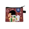Nuevo Monedero de Dibujos Animados Crayon Shin-Chan para Estudiantes Hombres y Mujeres Bolsa de Almacenamiento de Poliéster Bolsa de Almacenamiento Personalizada de Moda Venta al por Mayor Caliente
