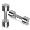 Atacado transfronteiriço plástico cabeça redonda hexagonal haltere comercial equipamento de fitness casa aço puro ferro puro conjunto de halteres