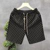 Pantalones Cortos Diarios Para Combinar con Todo Moda Pantalones Cortos Casuales Simples Pantalones de Verano para Hombre Sueltos Talla Grande Rectos Pantalones Grandes