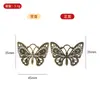 Qk048 Pulseira de Borboleta Grande Vazada Corrente de Suéter Pingente DIY Liga de Zinco Acessórios de Joia Fornecimento Direto da Fábrica
