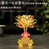 Lâmpada Eletrônica de Vela LED, Lâmpada do Deus da Riqueza, Lâmpada de Buda, Lâmpada para Oferenda Diante de Buda, Lâmpada de Altar Doméstico, Lâmpada Recarregável para Oferenda no Salão de Buda, Lâmpada de Luz Eterna