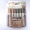 Bolígrafo para Muebles Creyón Marcador de Reparación de Rayones Bolígrafo para Retoques de Muebles de Madera Bolígrafo para Suelos Juego Multicolor Sacapuntas