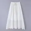 Para Comercio Exterior Transfronterizo Europeo y Americano 2026 Verano Nuevo Estilo Aliexpress Falda Elástica de Cintura Alta Estilizadora Estilo Suave Bordado