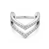 Anillo nasal cerrado sin costuras de aleación de titanio G23 con incrustaciones de circonita Zhenping, aro para tabique nasal y hueso de la oreja, joyería nasal finamente tallada F136