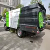 El Camión Barredor de 9 Cuadrados Dongfeng Dolica Ya Está Disponible en Muchos Parques y Calles para Limpiar Hojas y Escoria. El Camión de Trabajo Se Puede Pagar a Plazos