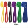 Set de bandas de resistencia TPE, banda elástica de fitness, set de bandas de tensión para entrenamiento de fuerza, gimnasio, banda de tensión para el hogar