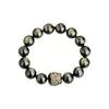 Pulsera Despertar del León de Obsidiana Natural, Obsidiana Plateada, Obsidiana Dorada para Hombres y Mujeres, Cuentas de la Fortuna para el Año de Nacimiento, Pulsera Atractora de Riqueza y Protectora