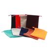 Bolsa para Joias Cordão Veludo Bolsa com Cordão Couro de Veado Veludo Bolsa de Presente de Aniversário Personalização