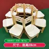 Mesa y Silla de Madera Maciza para Jardín de Infantes, Mesa Larga Grande para Estudio de Educación Temprana Infantil, Mesa de Arte para Pintar, Mesa de Arte para Pintar