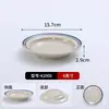 Vajilla de Melamina para Puestos Callejeros, Tazones Especiales para Hot Pot, Tazones para Tripa Cruda, Intestinos de Pato, Platos para Aceite, Tazones Bajos, Salsas para Dipear, Pequeños Tazones para Condimentos