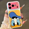 Adequado para Apple para Transformar Instantaneamente em Capa de Celular iPhone 18Promax Janela Grande Mickey e Pato Donald, Concha Corning Macia e Dura Personalizada