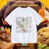 Plan de Transformación del Castor Hoppersx Camiseta Infantil para Niños y Niñas, Ropa de Verano de Manga Corta para Niños Grandes, Algodón Dopamina