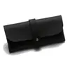 Nuevo Estuche para Gafas con Botón, Bolso de Moda y de Gama Alta para Gafas de Sol, Bolsa Suave Portátil Personalizada, Accesorios para Gafas, Estuche con Espejo al por Mayor