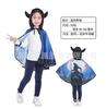 Disfraz de Halloween para niños, cosplay, disfraz de actuación, capa, poncho, mago, disfraz de actuación para hombres y mujeres