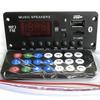 12V com amplificador de potência 40W Placa decodificadora MP3 com gravação chamada Bluetooth Placa-mã rádio player canal duplo 50W