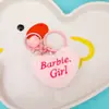 Colgante Llavero Corazón de Peluche, Encanto de Bolso Corazón Femenino, Accesorio Decorativo Muñeco en Forma de Corazón de Peluche, En Stock