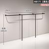 Estante de exhibición para tienda de ropa para mujer, estante simple de hierro negro para pared, percha especial, estante de exhibición de ropa para tienda de ropa