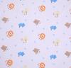 Saco de dormir de algodão estampado para bebês dos anos 40, tecido de lã de algodão estampado, tecido de malha de algodão puro com desenho animado classe A para bebês