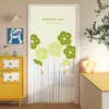 Cortina Media de Encaje Color Crema, Cortina Blanca Transparente, Cortina Divisoria sin Taladro para Dormitorio, Cortina de Media Cobertura para Baño, Modelo Nuevo