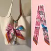 H Hogar Nuevo 2024 Bolsas de Seda con Cierre de Lazo y Asa de Lazo Cinta de Bufanda de Seda Cinta Decorativa Banda para el Cabello