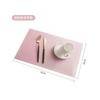 Mantel Individual Ningxin Pvc Teslin Aislamiento Mat Hotel de Alta Gama Mantel para Comida Occidental Familiar Sin Lavado Mantel de Mesa de Comedor Transfronterizo