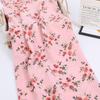 Telas para Vestidos de Primavera y Verano, Lino Hibisco Flor Grande Telas para Camisas, Telas de Poliéster Lisas, Telas de Gasa Opaca Estampadas