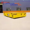 Carro Plataforma Elétrico Sem Trilhos com Rodas Revestidas de Borracha e Direção Livre, Capacidade de Carga de 20 Toneladas, Alimentado por Bateria de Fábrica, Carro Horizontal