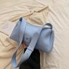Bolsa Feminina Transfronteiriça da Moda 2026 Verão Versátil Nova Moda Listrada Ombro Transversal Estilosa Bolsa Almofada