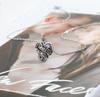 Yanni nueva love de cruce cristal tortuga spray corazón de océano collar de mujer moda temperamento colgante