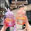 Taza Térmica de Gran Capacidad y Alta Calidad, Resistente a Altas Temperaturas, Taza con Popote para Niños, Nueva Taza de Verano 2026, Taza de Vientre Grande