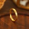 Anillo de Pareja de Plata S925 Banyan Tree Anillo de Tarro de Miel Diseño de Nicho Anillo de Regalo de Festividad Destino para Hombres y Mujeres