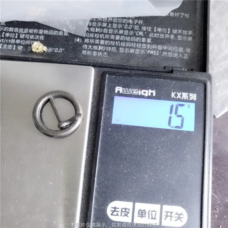 小号12mm迷你针扣配件 专为BJD娃娃公仔 五金衣装圆形针