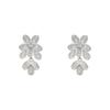 Pendientes de Flor y Hoja Super Brillantes, Gama Alta, Exquisitos, Diseño de Nicho, Pendientes de Estilo Femenino, Pendientes, Pendientes Nuevos