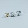 Cuentagotas para botella de aceite directo de fábrica 18 dientes 20 dientes 24 dientes cabeza de goma aluminio anodizado gotero de vidrio
